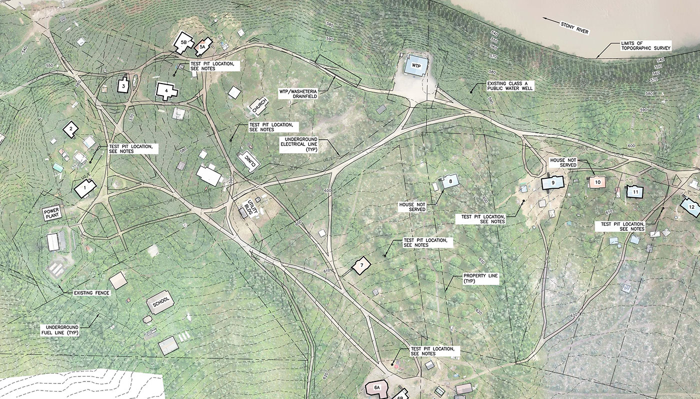 Lime Village map